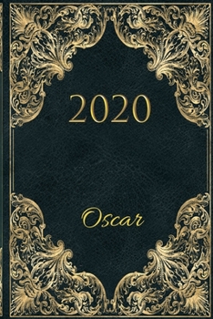 Paperback 2020 Oscar: 2020 Full year Appointment Diary with Calendar Personalised Book