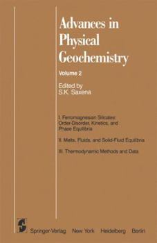 Paperback Advances in Physical Geochemistry Book