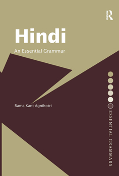 Paperback Hindi: An Essential Grammar: An Essential Grammar Book