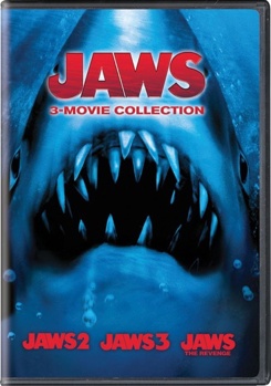 DVD Jaws 3-Movie Collection Book