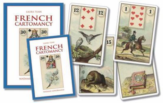 Hardcover French Cartomancy Book