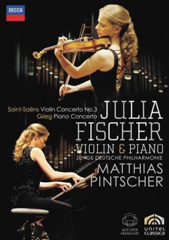 DVD Julia Fischer: Saint-Saens Violin Concerto No. 3 Book