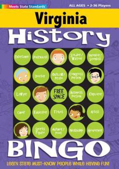 Hardcover Virginia History Bingo Game! Book