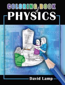 Spiral-bound Coloring Book of Physics Book