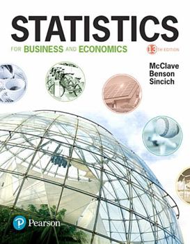 Misc. Mylab Statistics for Business STATS with Pearson Etext -- 24 Month Standalone Access Card -- For Statistics for Business and Economics Book
