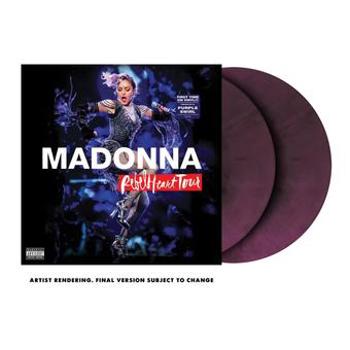 Vinyl Rebel Heart Tour (Purple Galaxy Swirl 2 LP) Book
