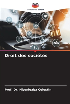 Paperback Droit des sociétés [French] Book