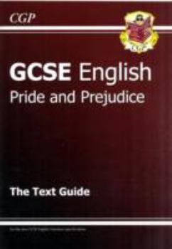 Paperback GCSE Eng Lit Pride & Prejudice Text Guid Book