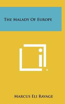 Hardcover The Malady of Europe Book