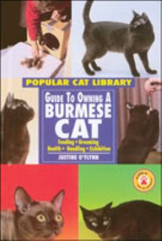 Library Binding Burmese Cat Book