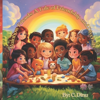 Paperback Rainbow Friends: A Tale of Friendship and Diversity [Large Print] Book