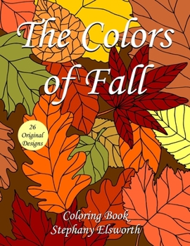 Paperback The Colors of Fall Coloring Book