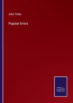 Paperback Popular Errors Book