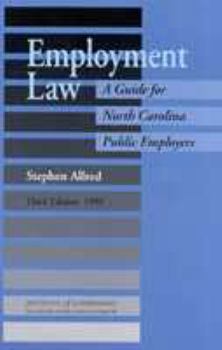 Paperback Employment Law: A Guide for Nc Public Employers Book