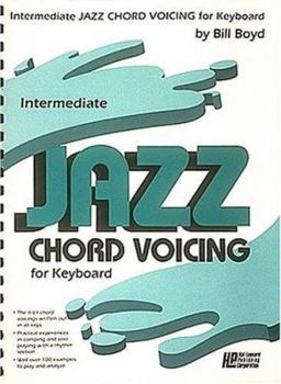 Paperback Intermediate Jazz Chord Voicing for Keyboard Book