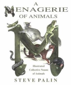 Paperback Menagerie of Animals: Collective Nouns of Animals Book