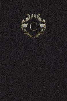 Paperback Monogram C Notebook Book
