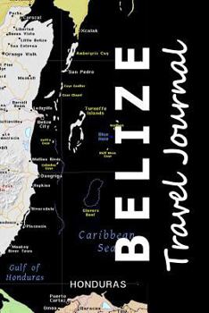 Paperback Belize Travel Journal Book