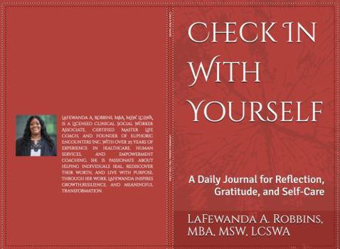 Paperback Check In With Yourself: A Daily Journal for Reflection, Gratitude, and Self-Care Book