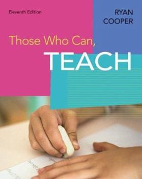 Paperback Those Who Can, Teach Book