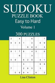 Paperback Sudoku Puzzle Book Easy to Hard 300 Book
