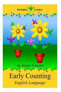Paperback Weebies Family Early Counting: English (British) Language Book