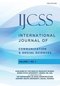 Paperback International Journal of Communication & Social Sciences Book