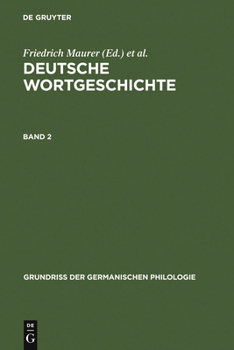 Hardcover Deutsche Wortgeschichte. Band 2 [German] Book