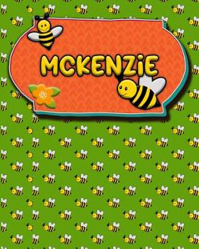 Paperback Handwriting Practice 120 Page Honey Bee Book Mckenzie: Primary Grades Handwriting Book K-2 Book