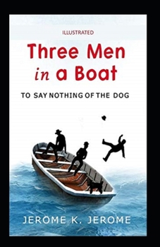 Paperback Three Men in a Boat illustrated Book