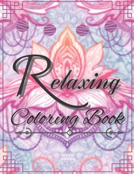 Paperback Relaxing Coloring Book