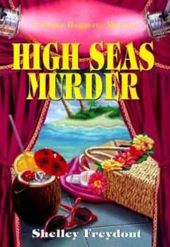 Hardcover High Seas Murder: A Lindy Haggery Mystery Book
