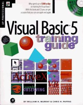 Paperback Visual Basic 5.0 Training Guide [With *] Book