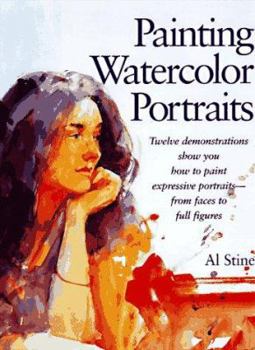Hardcover Painting Watercolor Portraits Book