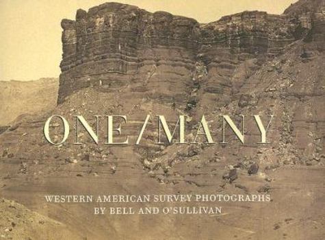 Paperback One/Many: Western American Survey Photographs by Bell and O'Sullivan Book