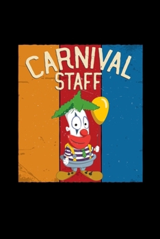Carnival staff: 6x9 CARNIVAL | dotgrid | dot grid paper | notebook | notes