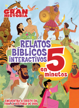 Hardcover La Gran Historia, Relatos Bíblicos En 5 Minutos, Tapa Dura [Spanish] Book