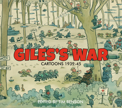 Paperback Giles's War: Cartoons 1939-45 Book