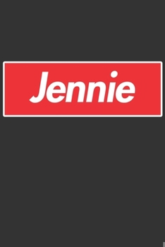 Paperback Jennie: Jennie Planner Calendar Notebook Journal, Personal Named Firstname Or Surname For Someone Called Jennie For Christmas Book