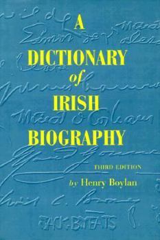 Hardcover The Dictionary of Irish Biography Book