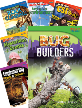 Paperback Time for Kids(r) Nonfiction Readers Stem Grade 4, 10-Book Set Book