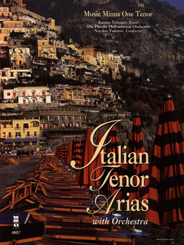 Paperback Italian Tenor Arias with Orchestra Book