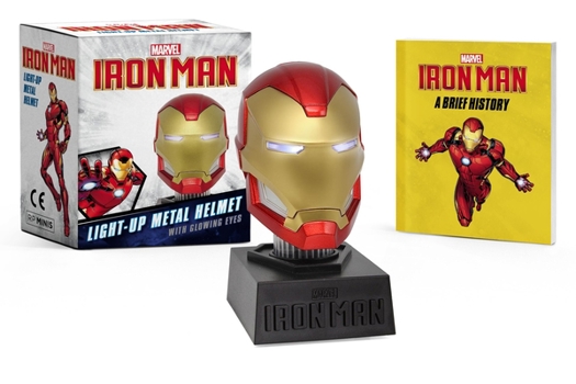 Paperback Marvel: Iron Man Light-Up Metal Helmet: With Glowing Eyes Book
