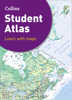 Hardcover Collins Student Atlas Book