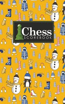 Paperback Chess Scorebook: Chess Match Log Book, Chess Recording Book, Chess Score Pad, Chess Notebook, Record Your Games, Log Wins Moves, Tactic Book