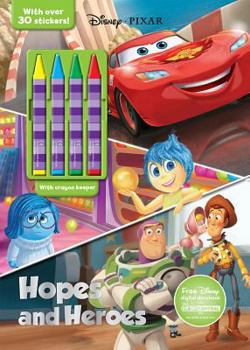 Paperback Disney Pixar Hopes and Heroes Book