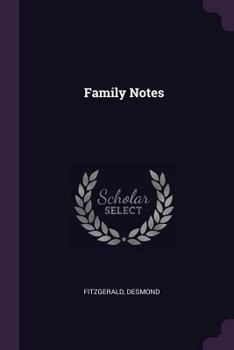 Paperback Family Notes Book