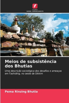 Paperback Meios de subsistência dos Bhutias [Portuguese] Book