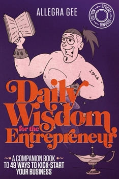Paperback Daily Wisdom for the Entrepreneur Book