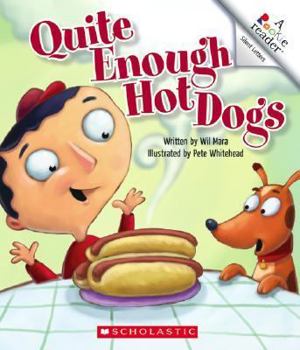 Library Binding Quite Enough Hot Dogs Book